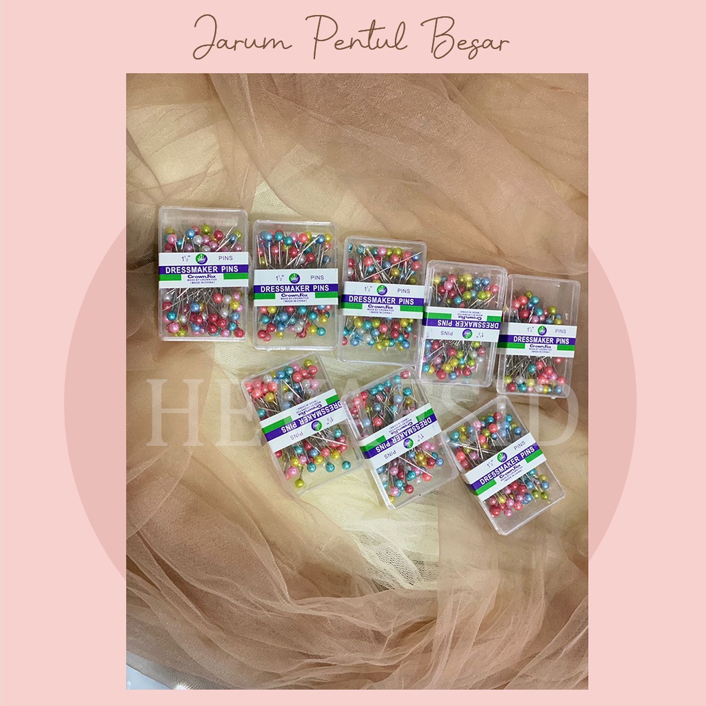 Jarum Pentul Mini / jarum pentul besar stenlis /jarum hijab