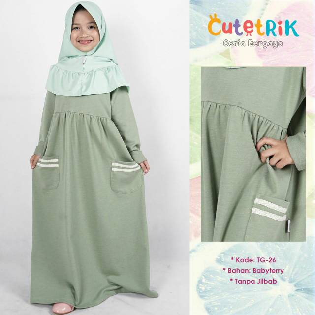  TERMURAH  SETELAN FASHION BAJU  GAMIS ANAK  KAOS BABY TERRY 