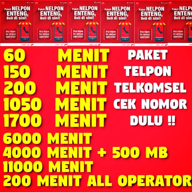 Paket TELEPON TELKOMSEL SIMPATI AS LOOP