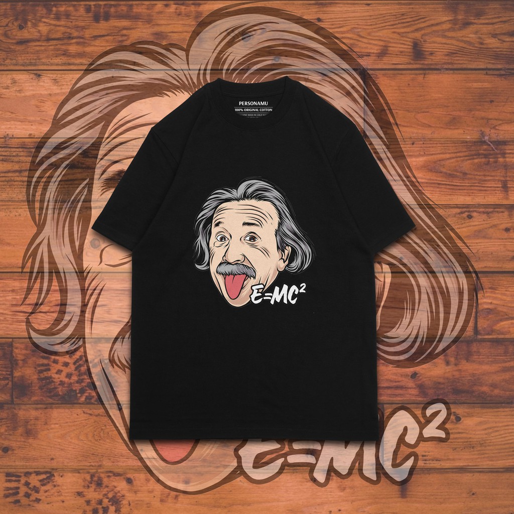 Kaos Einstein EMC2 - Baju Seri Einstein