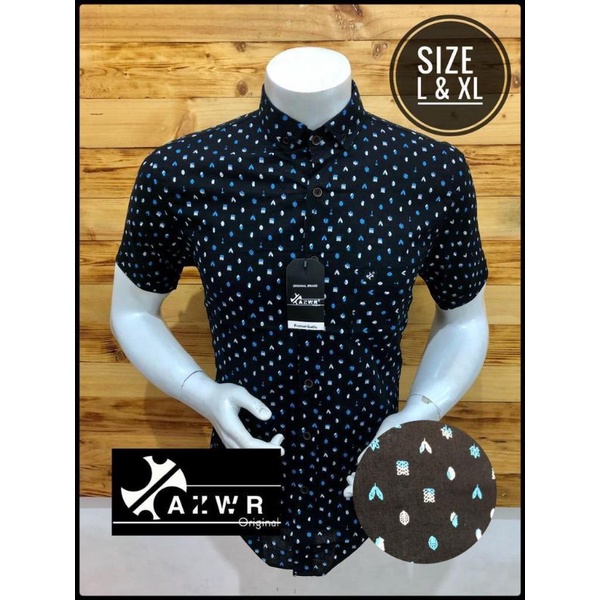 kemeja azwr original