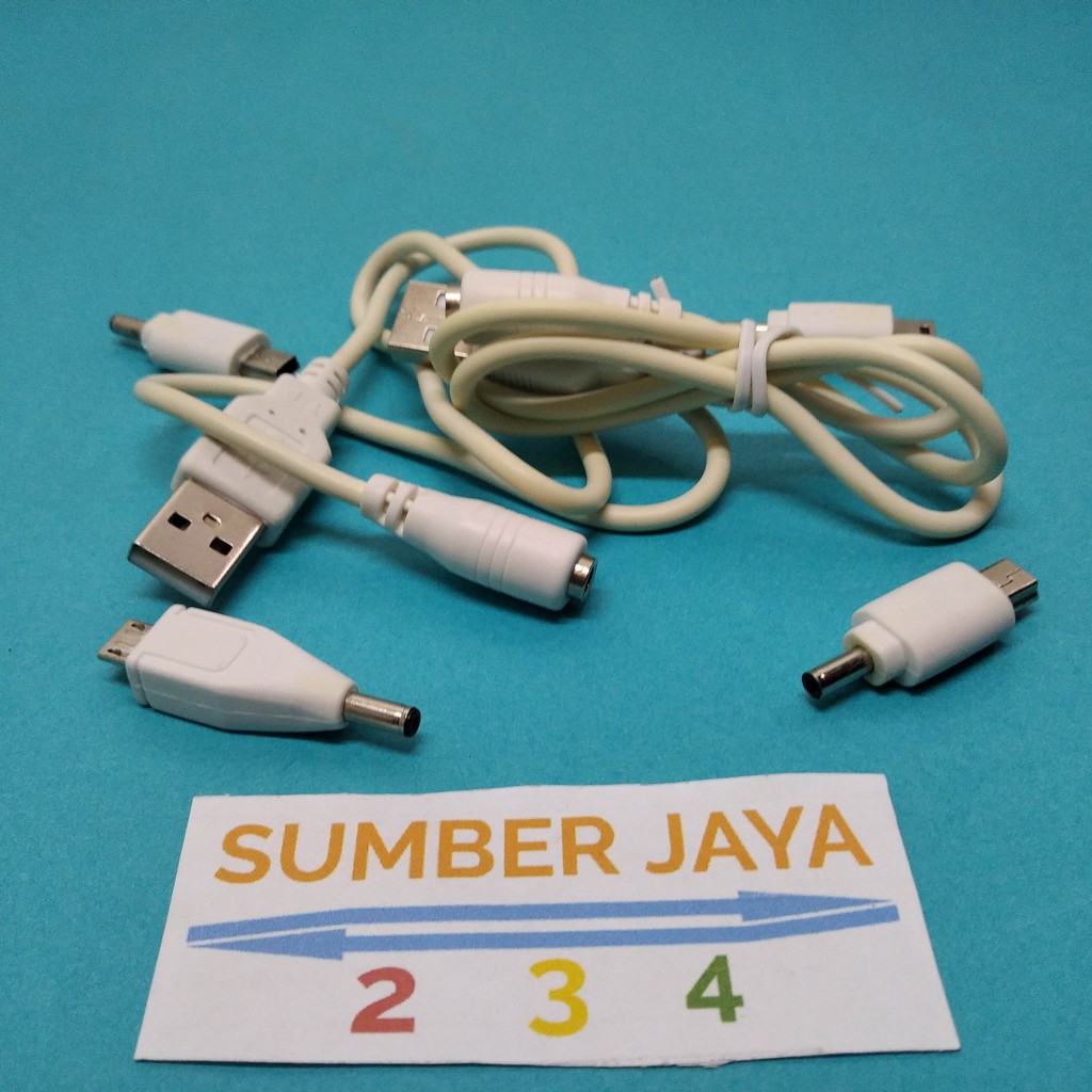 Kabel Data Micro USB PUTIH TERMURAH