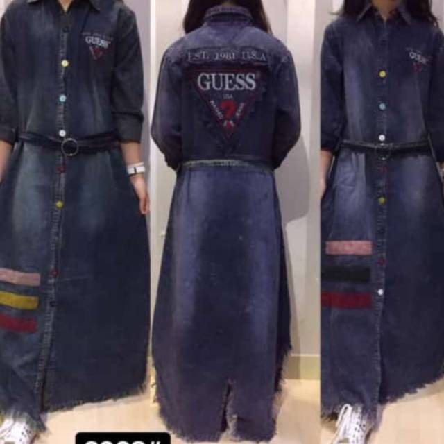 Gamis jeans wash