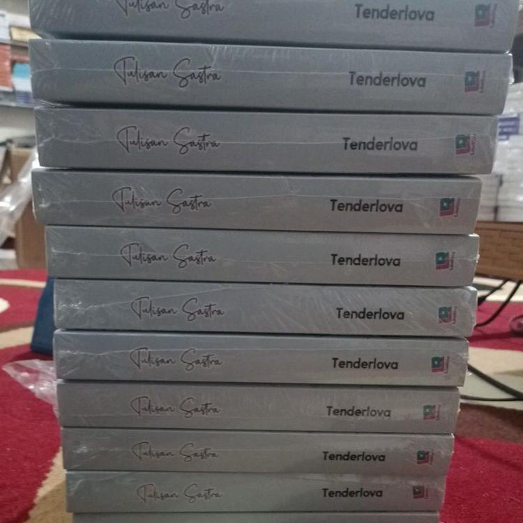 Bagus Dipakai.. Tulisan Sastra 3 surat, postcard, masker - Tenderlova - Novel original terlaris - Pe