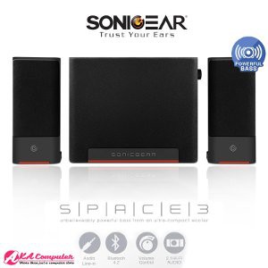 SONICGEAR SPACE 3 Speaker Bluetooth Aktif 2 1 Hi Fi