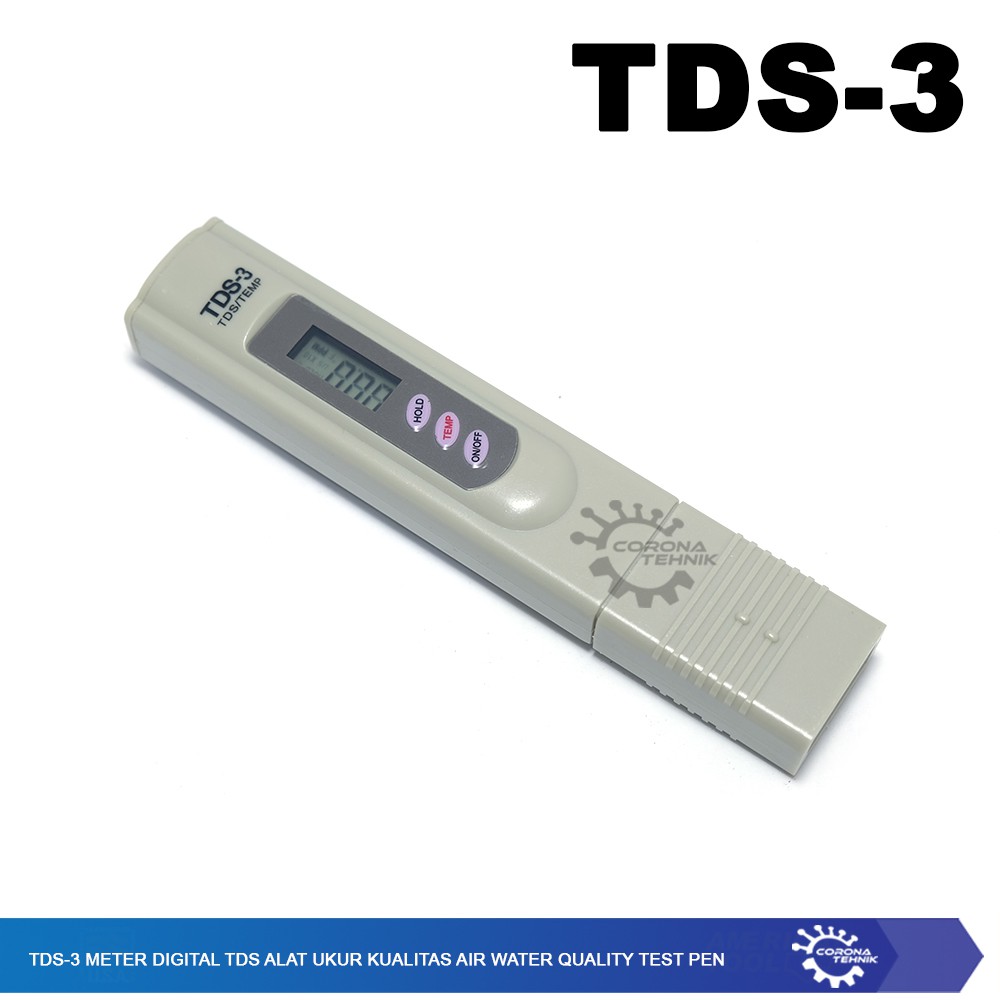 TDS-3 Meter Digital TDS Alat Ukur Kualitas Air Water Quality Test Pen