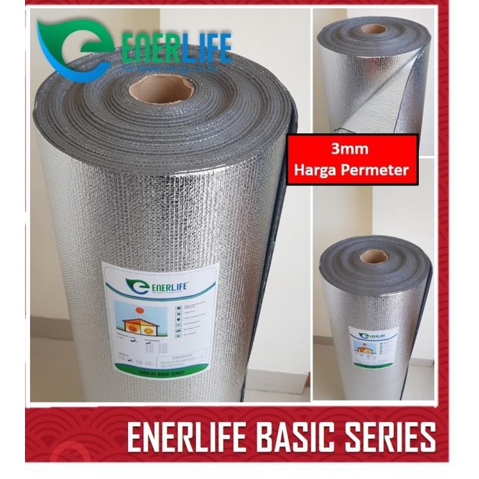 

Harga Alumunium Foil Atap Foam Double 3mm Per meter EnerLife B-3M2