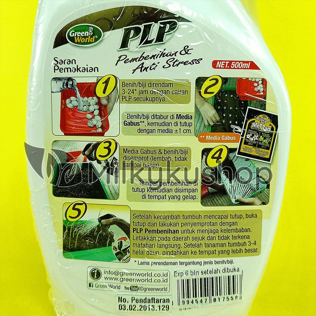 PUPUK CAIR PLP G2 PEMBENIHAN ANTI STRESS 500 ML LANGSUNG PAKAI