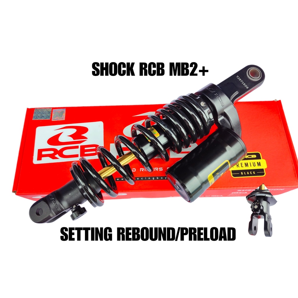 SHOCKBREAKER SHOCK RCB MB2 + MB2+ PRINCESS BLACK SERIES BEAT VARIO 110 125 150 MIO M3 MIO J XRIDE FINO SOUL GT GENIO SCOOPY XEON FAZZIO MIO GEAR FREEGO SPIN NEXT DLL