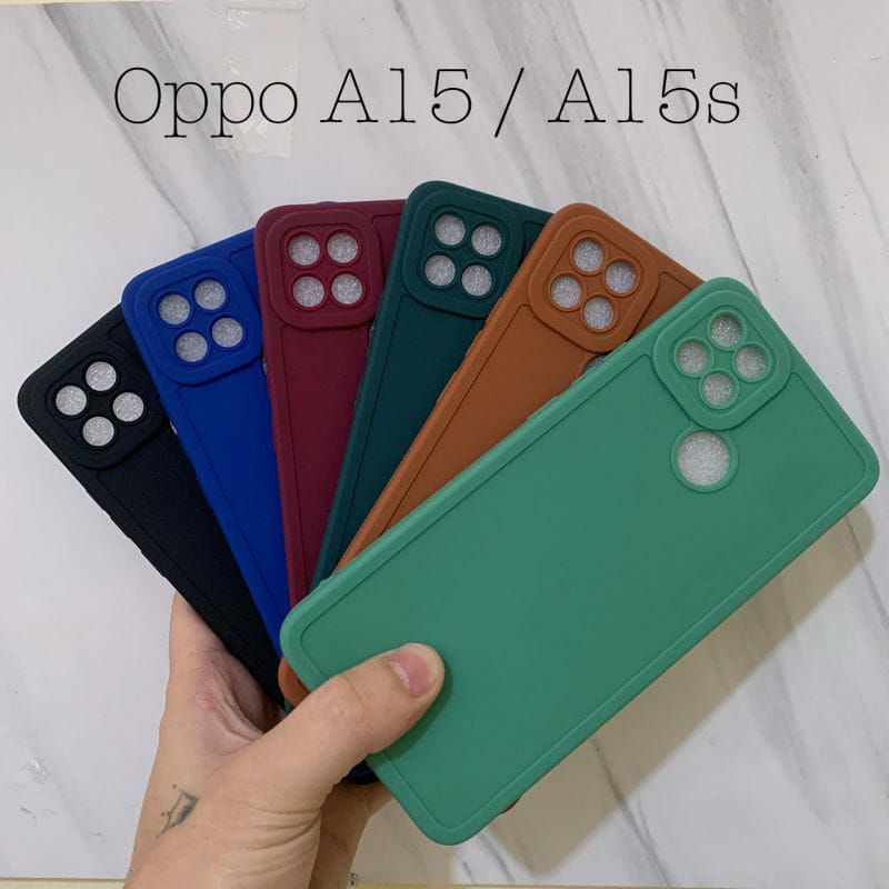 Softcase Slikon pro Camera OPPO A15/A15S