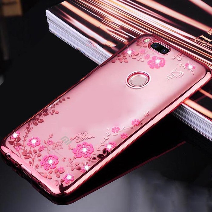 KEREN BANGET TPU FLOWER Xiaomi Mi A1 MiA1 Mi5X Mi 5X soft case casing cover silikon