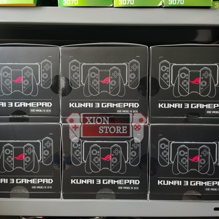 [Aksesoris / Acc] Kunai 3 Gamepad Rog Phone 5 Pro Ultimate & 3 Joystick Game Pad Asus Console / Pc /
