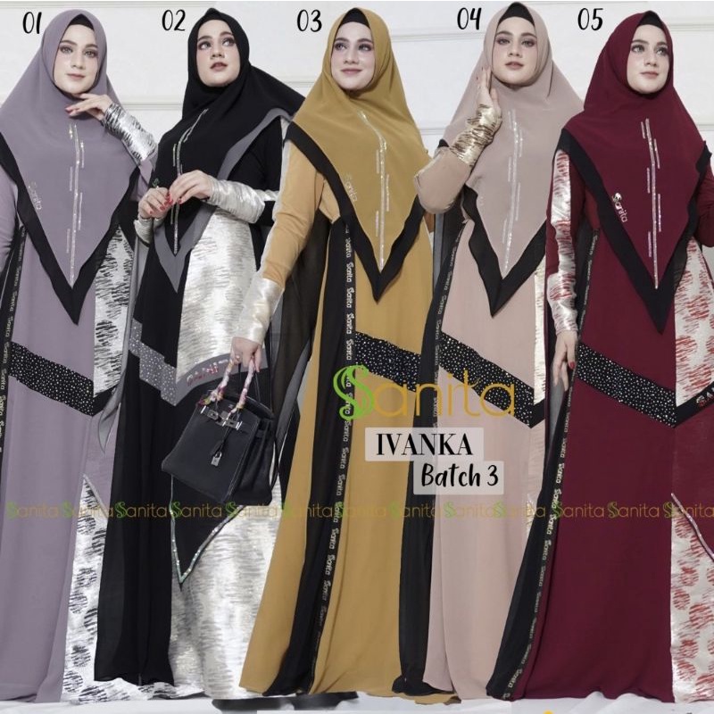 IVANKA SYARI BATCH 3 ORIGINAL BY SANITA TERBARU