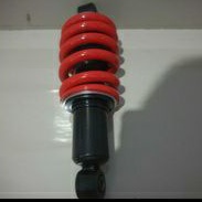 shok belakang kawasaki athlete ksr 110 pro shock merah variasi