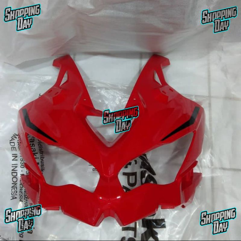 Batok lampu depan cowling up batok depan merah zx25r zx25 r. Original