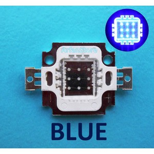 High Power LED 10W Blue / Biru 460-470NM