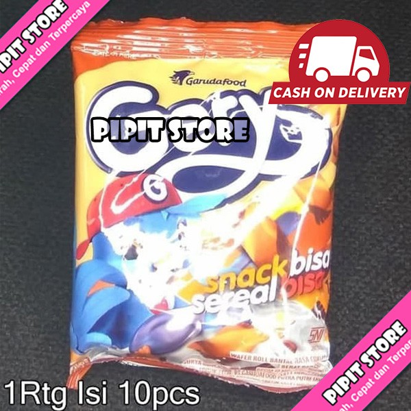

Gary Coklat Biskuit MAKANAN 1rtg 10bungkus