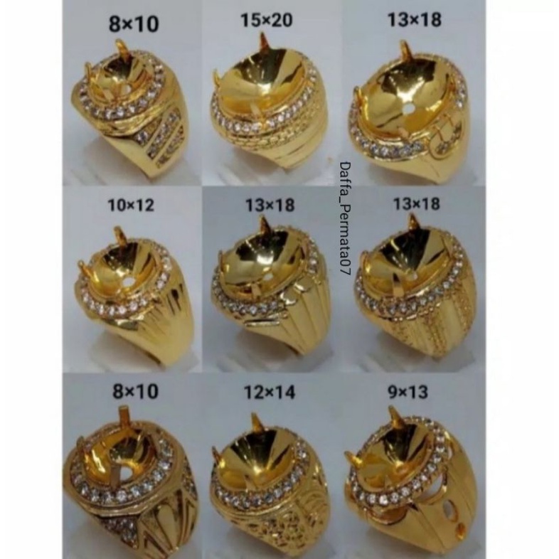 Ring CINCIN/EMBAN Alpaka super gold