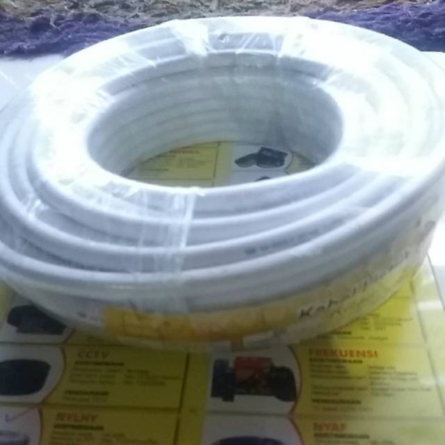 KABEL LISTRIK 20 METER NYM - 2 CABANG TEMBAGA NON SERABUT