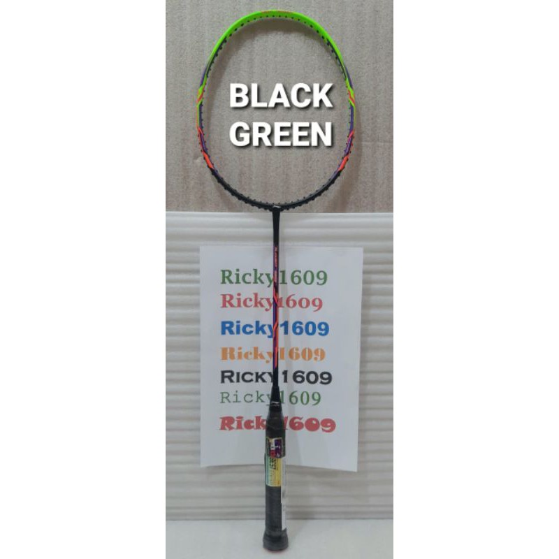 RAKET BADMINTON LINING TURBO 99 MEGA TENSION UP TO 30 LBS HEAD HEAVY ORIGINAL LINING