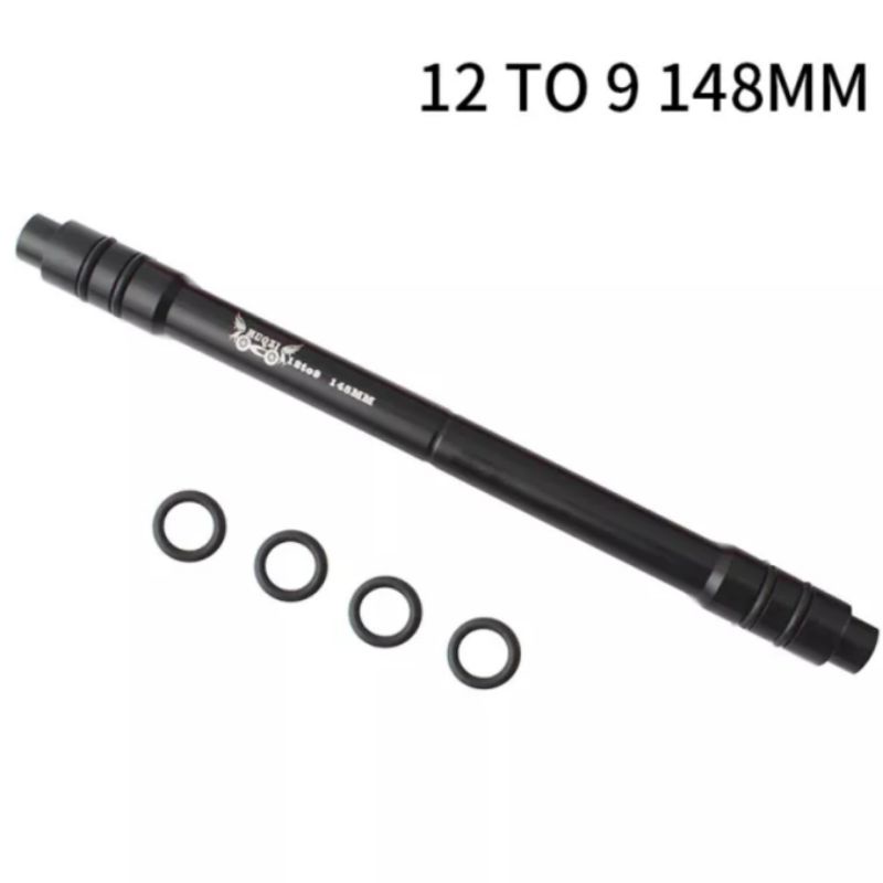 Muqzi Adaptor Belakang Hub TA Ke QR Quick Release Adapter AS Thrue Axle Belakang 12 mm Ke 9mm 148mm Quick Release