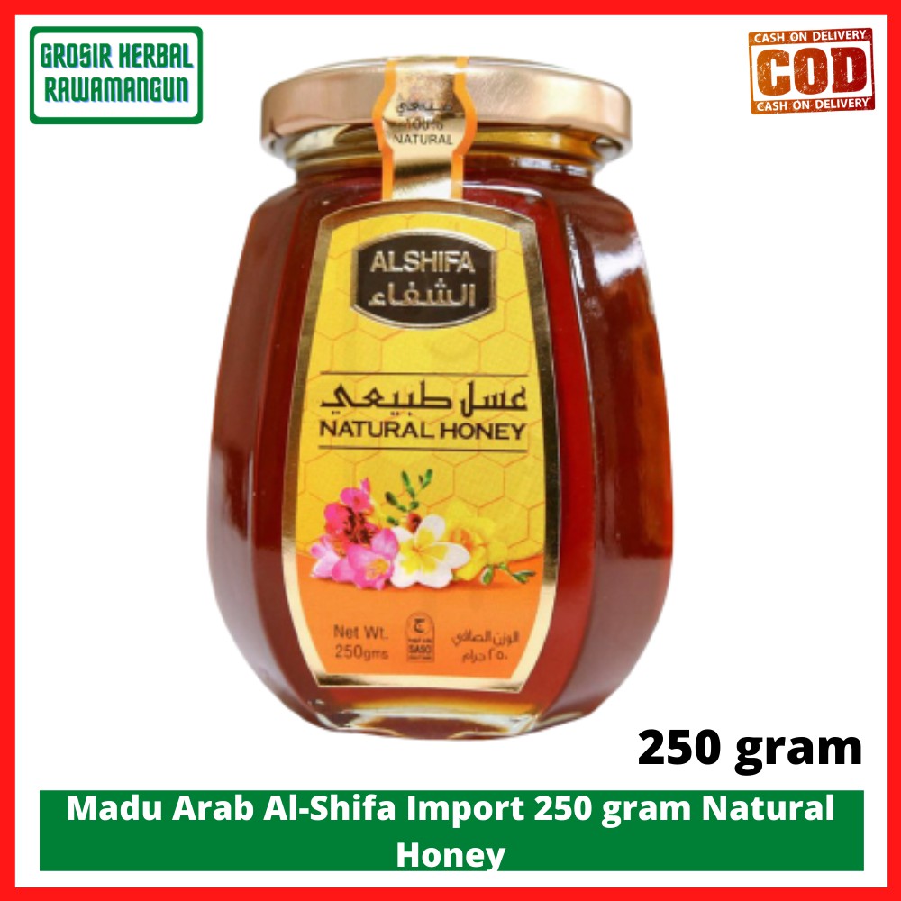 

Madu Alshifa /Al-Shifa /Al Shifa 250 gram Madu Arab original free buble