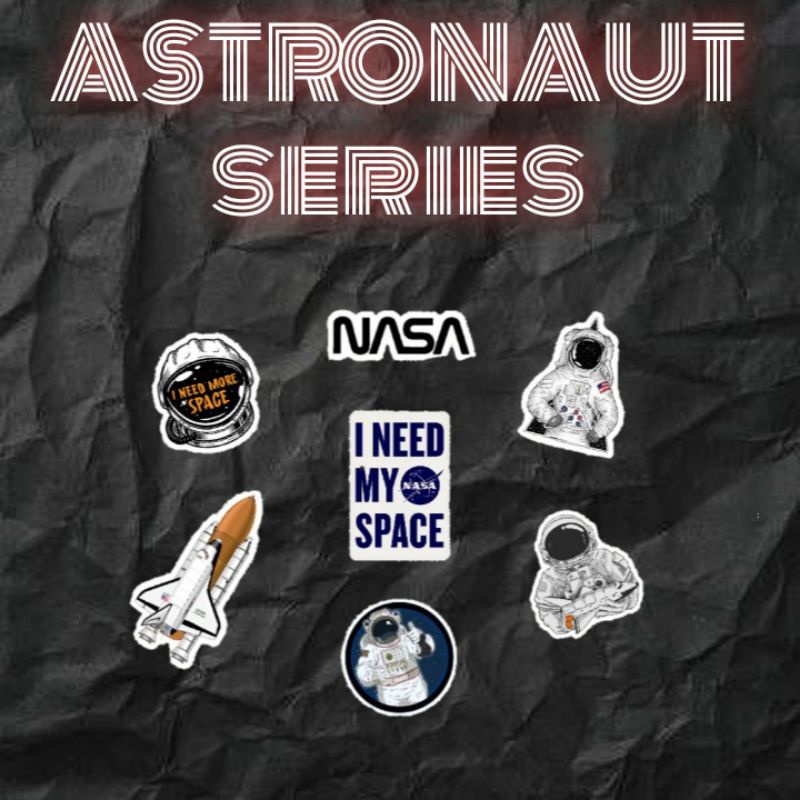 

STICKER NASA AESTHETIC STIKER CASE HAPE BUJO HELM