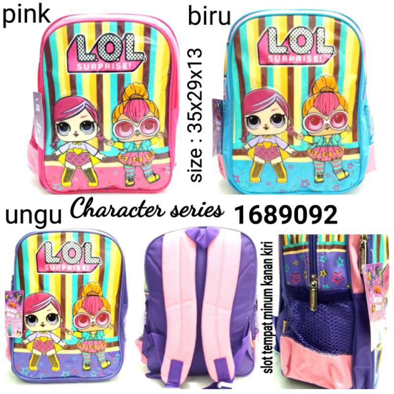 TAS SEKOLAH ANAK CHARACTER SERIES 1689092 LOL