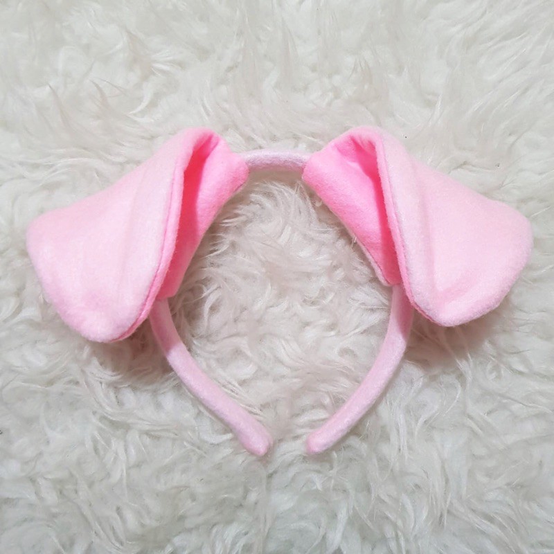 Bando Babi Kostum Karakter Babi Bando Piglet Pink Pig