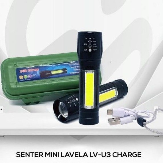 SENTER SWAT SX-U3 mini zoom XPE + COB