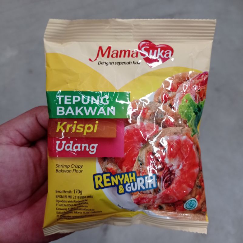 

MamaSuka - Tepung Bakwan Udang 180 gr SS91