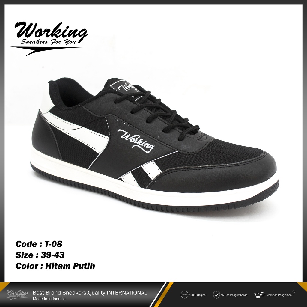 Working Sneakers For You Sepatu Kasual T-08