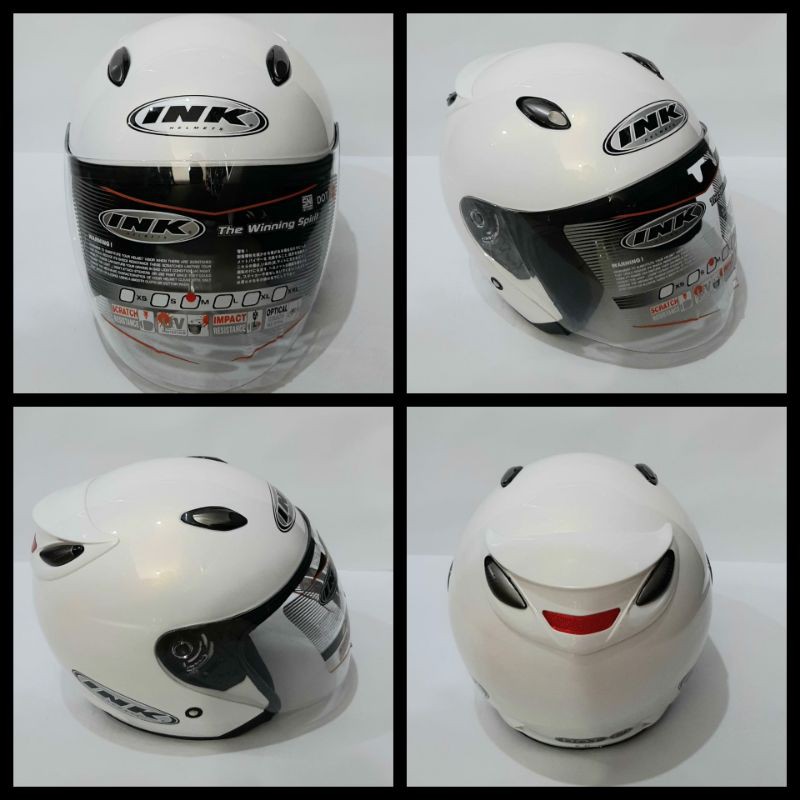 HELM INK CENTRO SOLID ORIGINAL SNI DOT