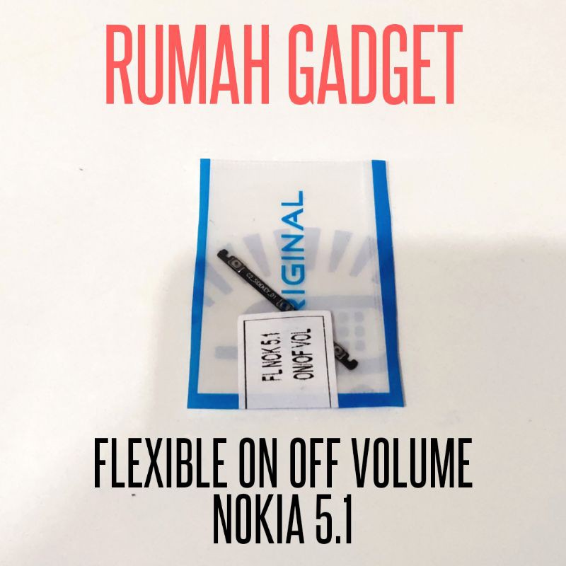 FLEXIBLE ON OFF VOLUME NOKIA 5.1 TOMBOL ON OFF VOLUME NOKIA 5.1 PLUS/NOKIA X5
