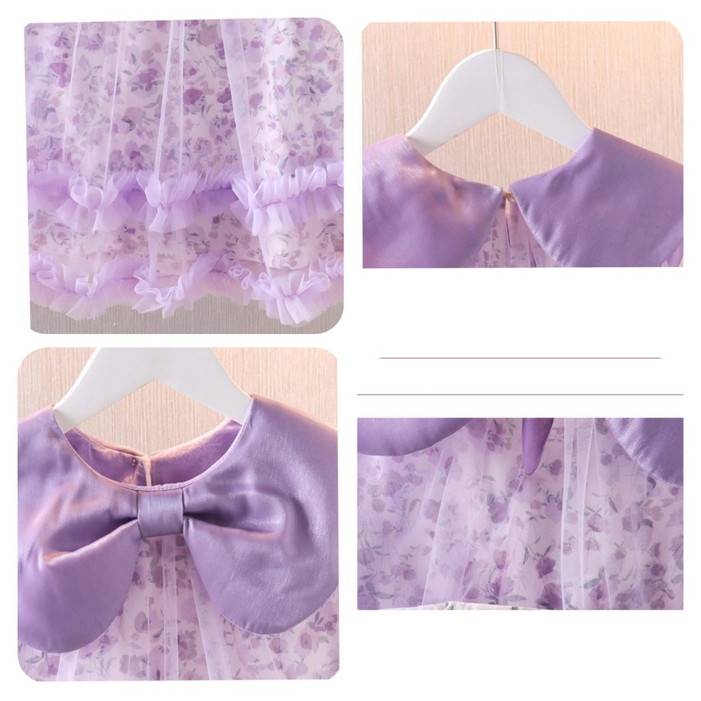 6BULAN - 4TH Dress Anak Perempuan Dress Tutu Bayi Anak perempuan