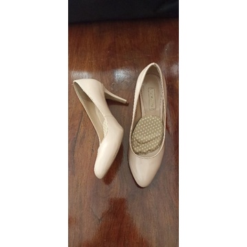 sepatu heels wedges branded second preloved