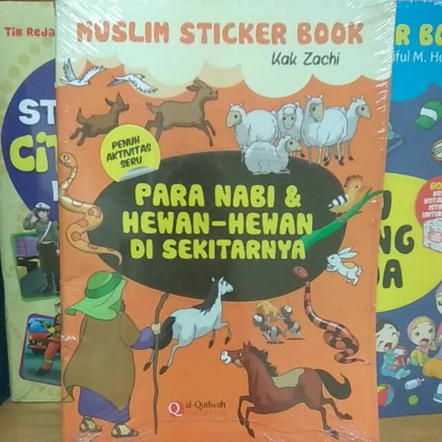 

Muslim sticker book dilengkapi dengan sticker lucu