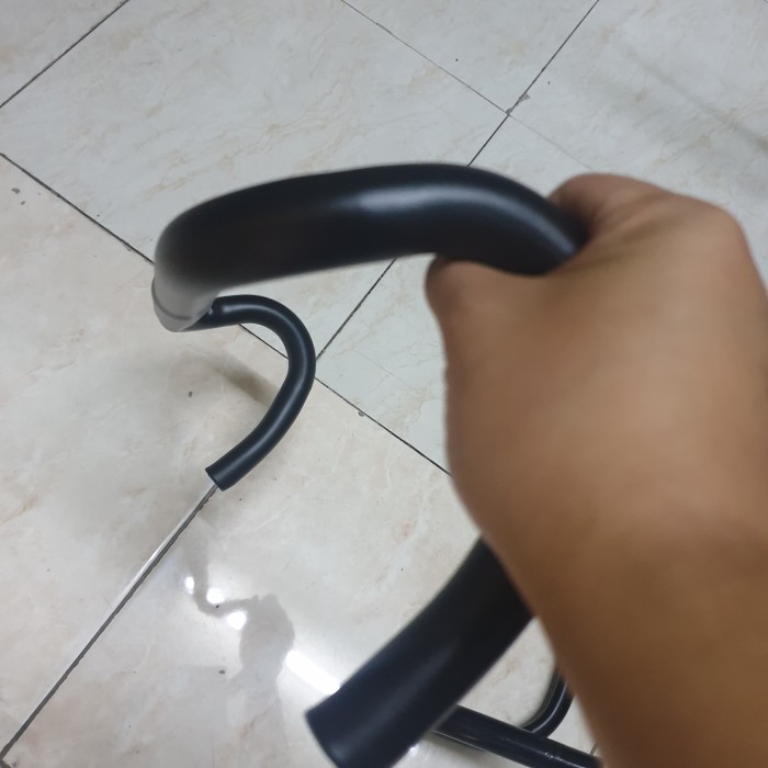 DROPBAR ALLOY 25.4 BLACK UTK ROADBIKE & MTB - COMPAC