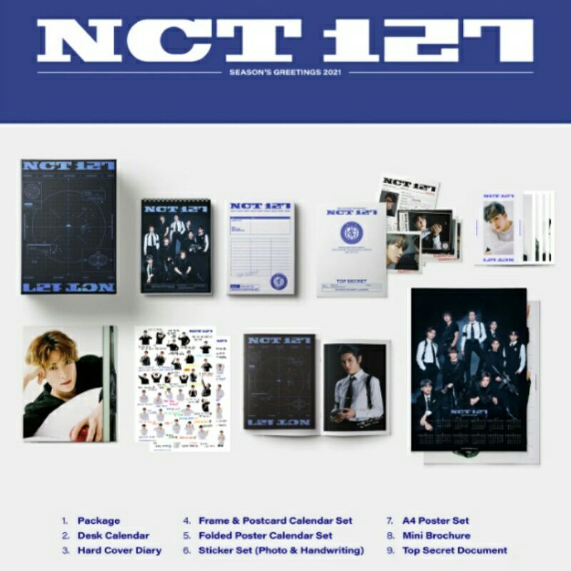 [SHARING] SEASON'S GREETINGS 2021- NCT 127