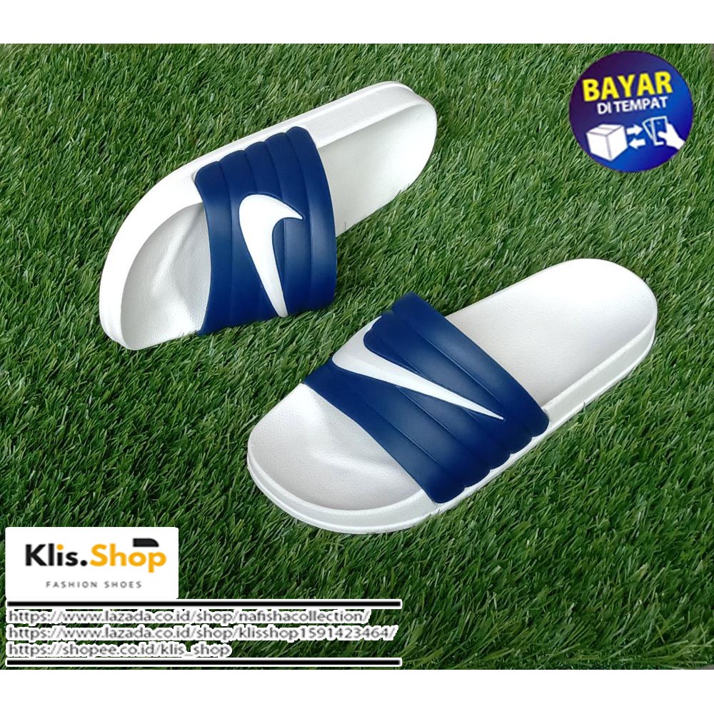 klis_shop sandal pria dan wanita sandal niike terbaru / sandal ternyaman/ sandal nyantai