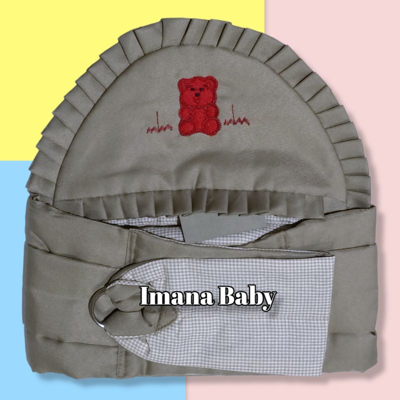 Gendongan Bayi Samping  / Selendang Bayi Samping / Konveksi pelngkapan bayi-Cream A