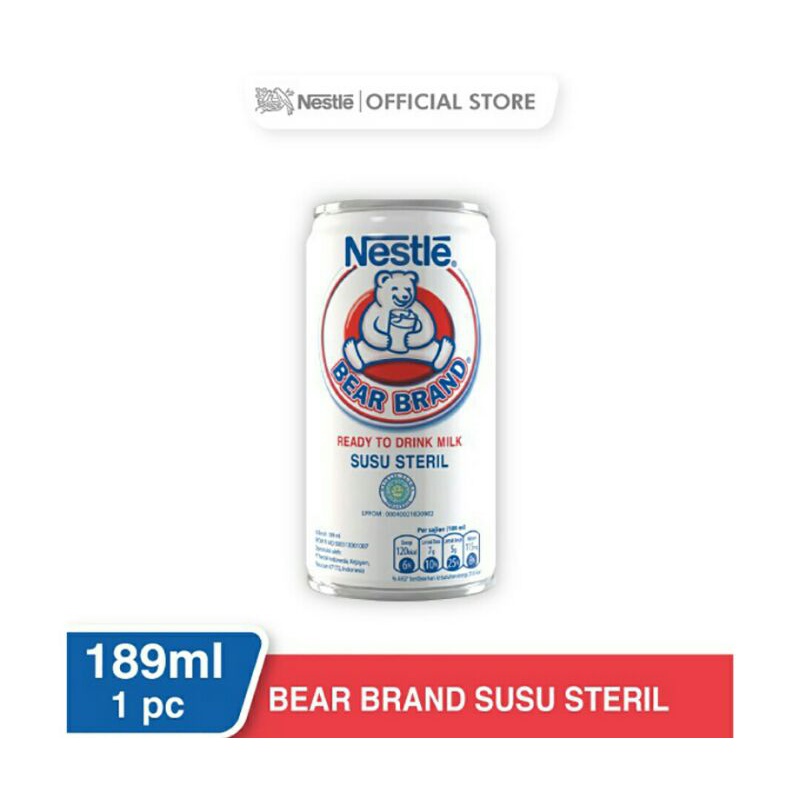 

SUSU BEAR BRAND Kaleng 189ml