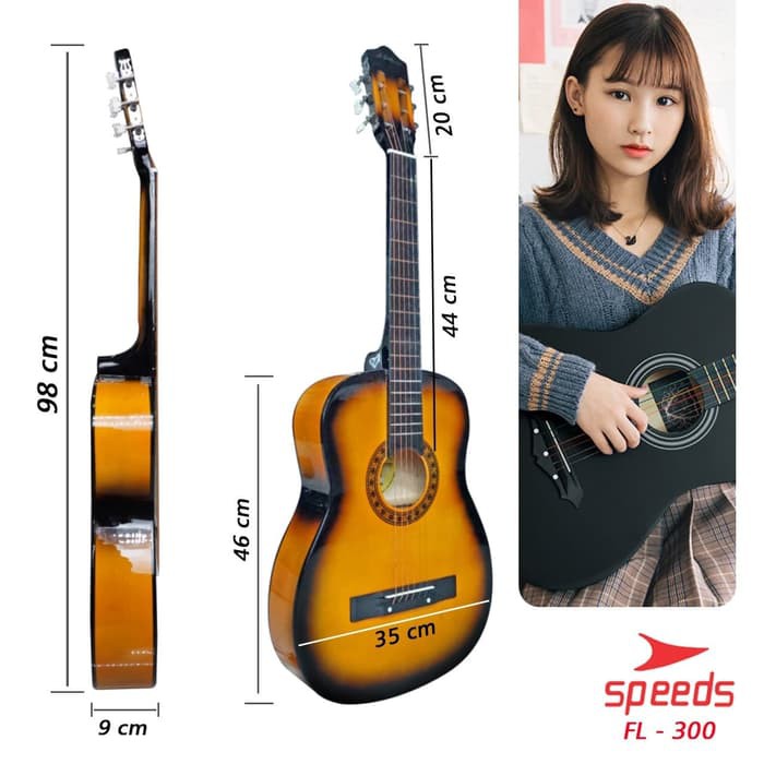 Gitar La Belle Gitar Akustik Import Ukuran 3 4 Senar Fl 300 Merah Terlariss Banget Shopee Indonesia