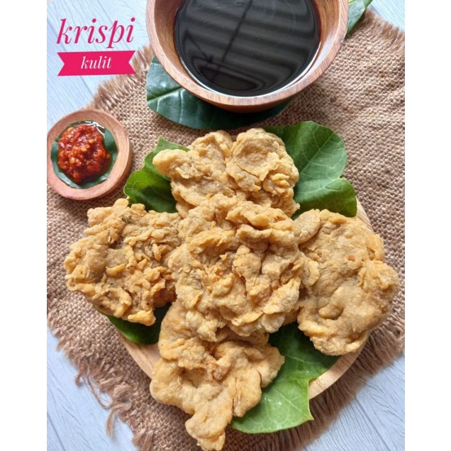

pempek kulit ikan palembang isi 5 potong