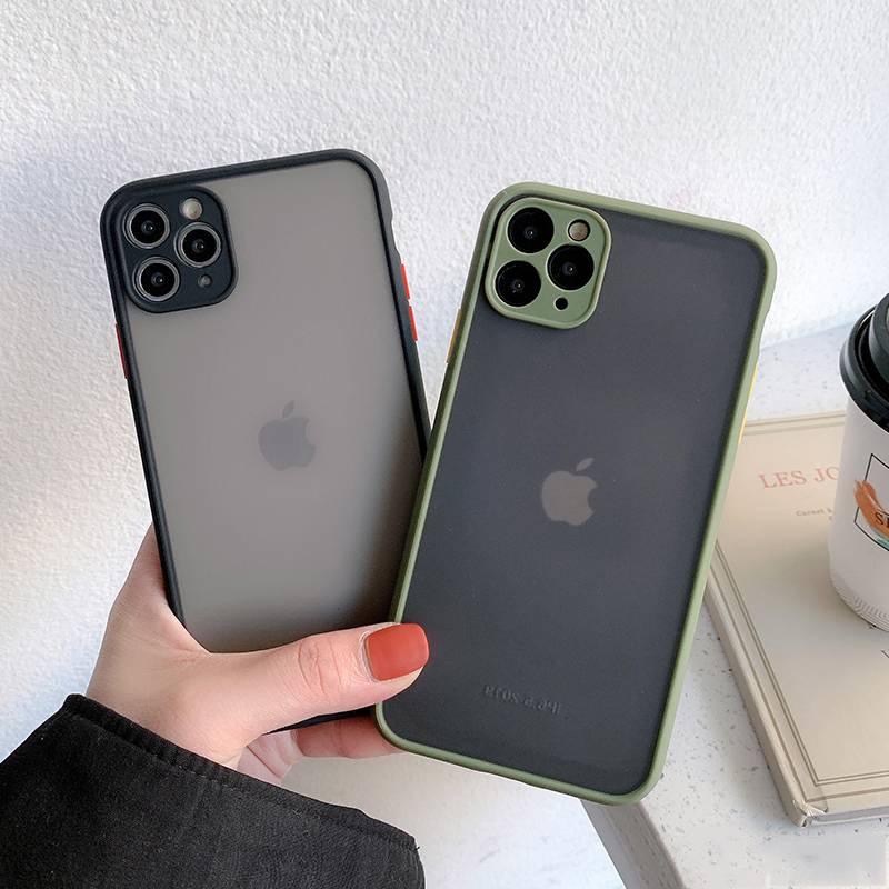 Case Pelindung Kamera Bumper Matte Translucent Tahan Banting Untuk Huawei P20 Pro 30 Pro 30 Lite 40 Pro +