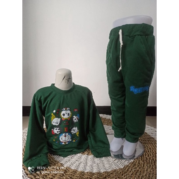 SETELAN JOGER ANAK/ SETELAN JOGER ANAK DORAEMON
