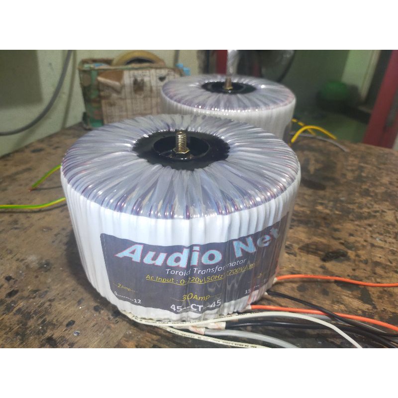 Trafo 30A 45v CT toroid donat 30A Audio net