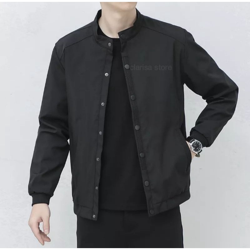 jaket bomber, fashion pria