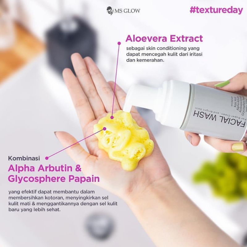 FACIAL WASH / PROMO MS GLOW / MS GLOW / MS GLOW BEAUTY / MS GLOW ORIGINAL