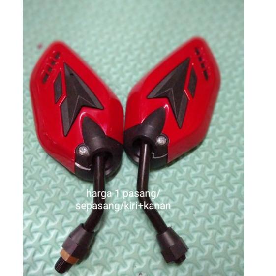 MLL.08Ap22ᶠ– variasi kaca spion motor beat vario Revo Supra x blade Genio universal Honda pcx adv so